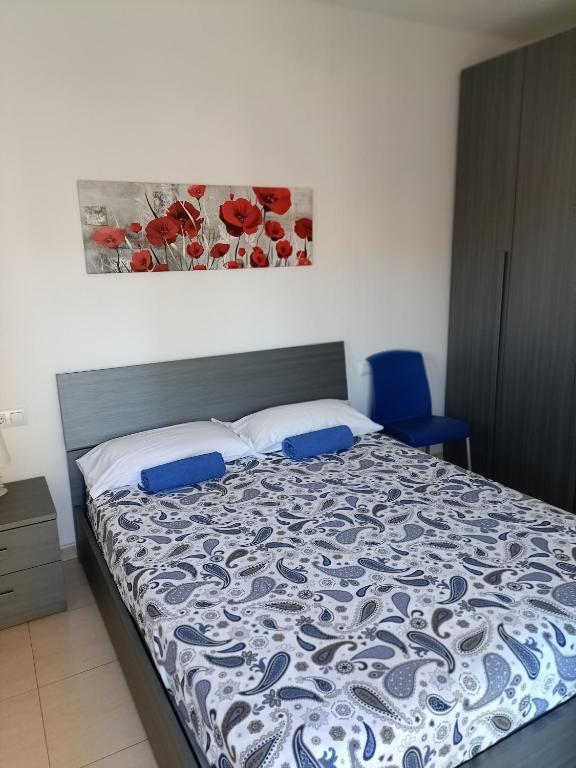 Postel nebo postele na pokoji v ubytování Piso Andrea