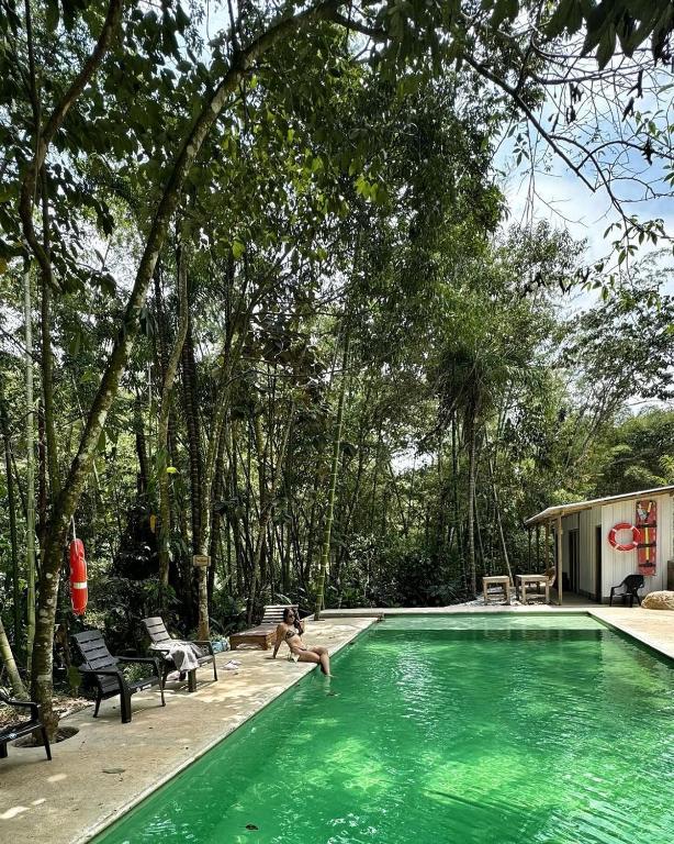 Bazén v ubytování EcoHotel Casa Maria Parda nebo v jeho okolí