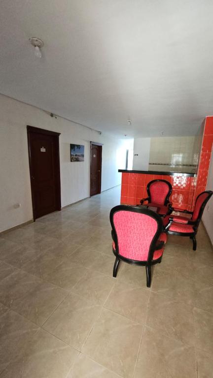 Posezení v ubytování Hotel Casa Martina Valledupar