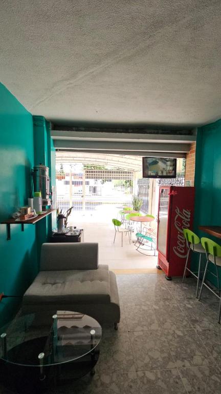 Posezení v ubytování Hotel Casa Martina Valledupar