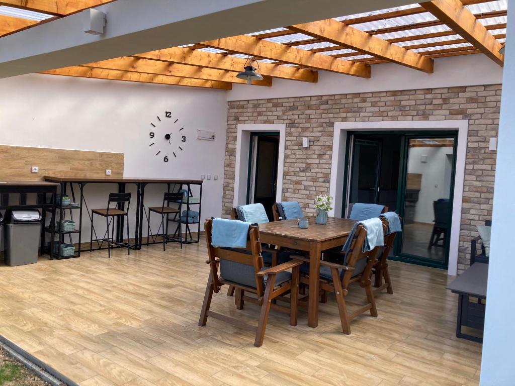 Patio nebo venkovní prostory v ubytování Sklípek Pohoda