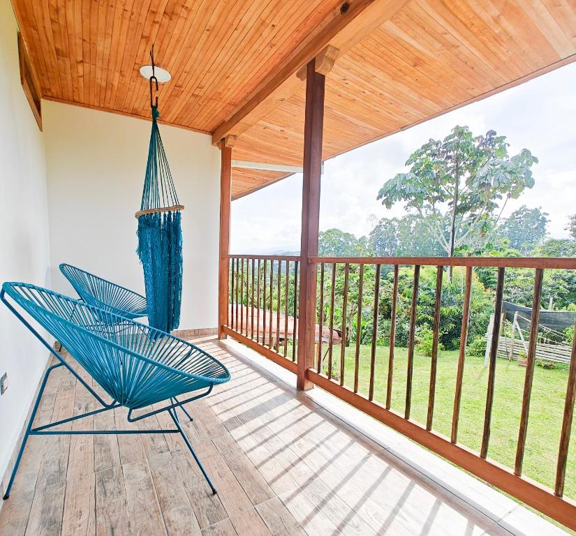 Balcone o terrazza di Zenith Bed & Breakfast