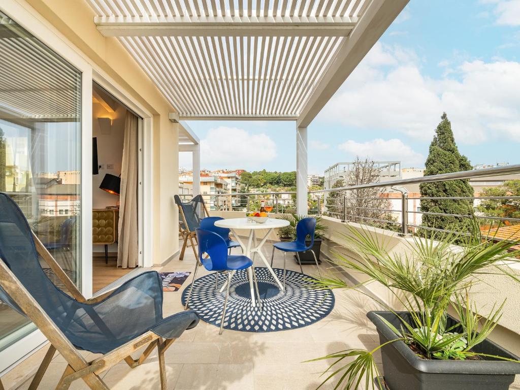 A balcony or terrace at Le residenze di Carlà - Stampace
