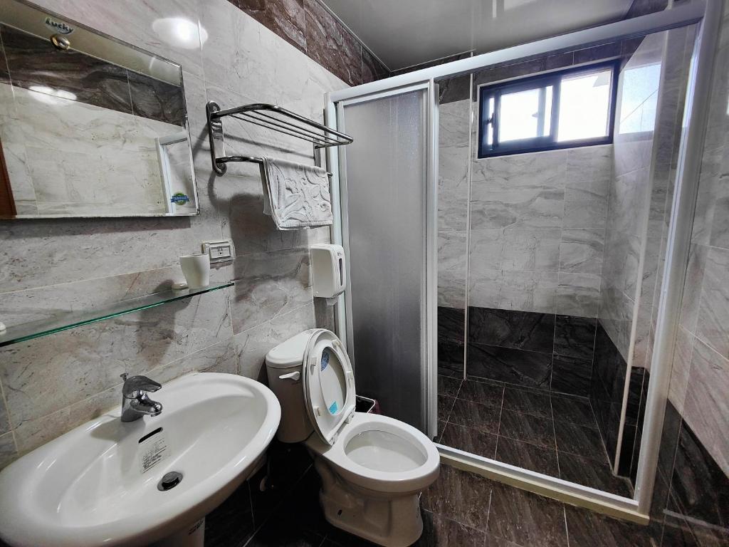 Koupelna v ubytování Sofa Potato Homestay