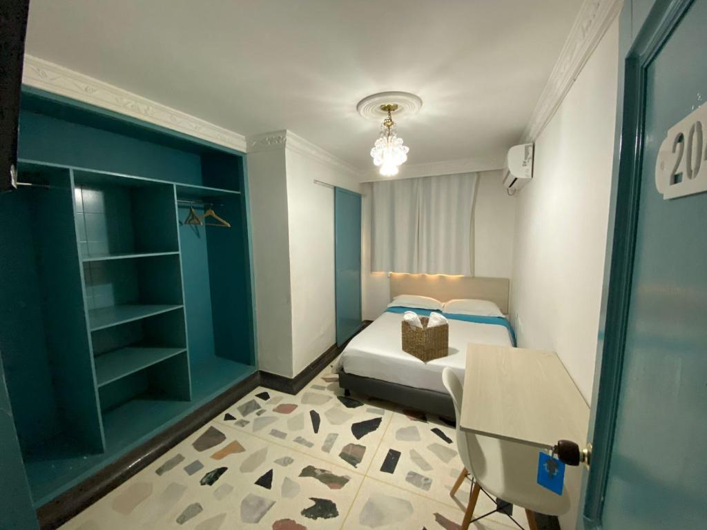 Postel nebo postele na pokoji v ubytování Casa Mirtha