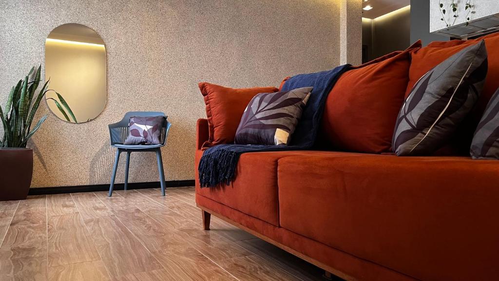 TV a/nebo společenská místnost v ubytování Apartamento Terracota