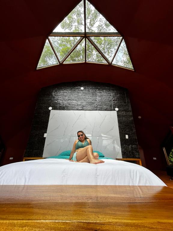 Postel nebo postele na pokoji v ubytování GLAMPING MINDO SUYANA