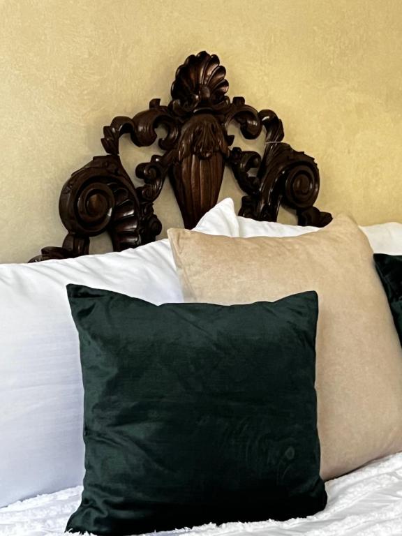 Postel nebo postele na pokoji v ubytování Casa centro