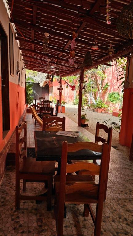 Posezení v ubytování Casa Coral