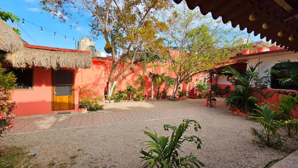 Zahrada ubytování Casa Coral