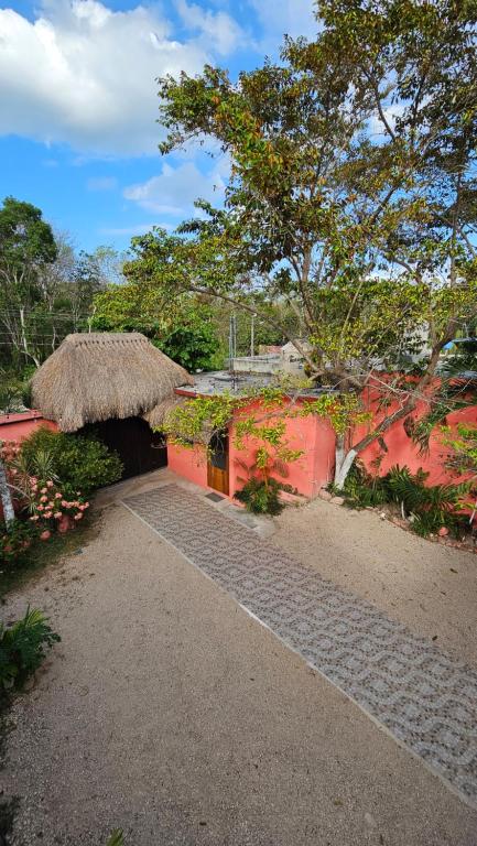 Zahrada ubytování Casa Coral