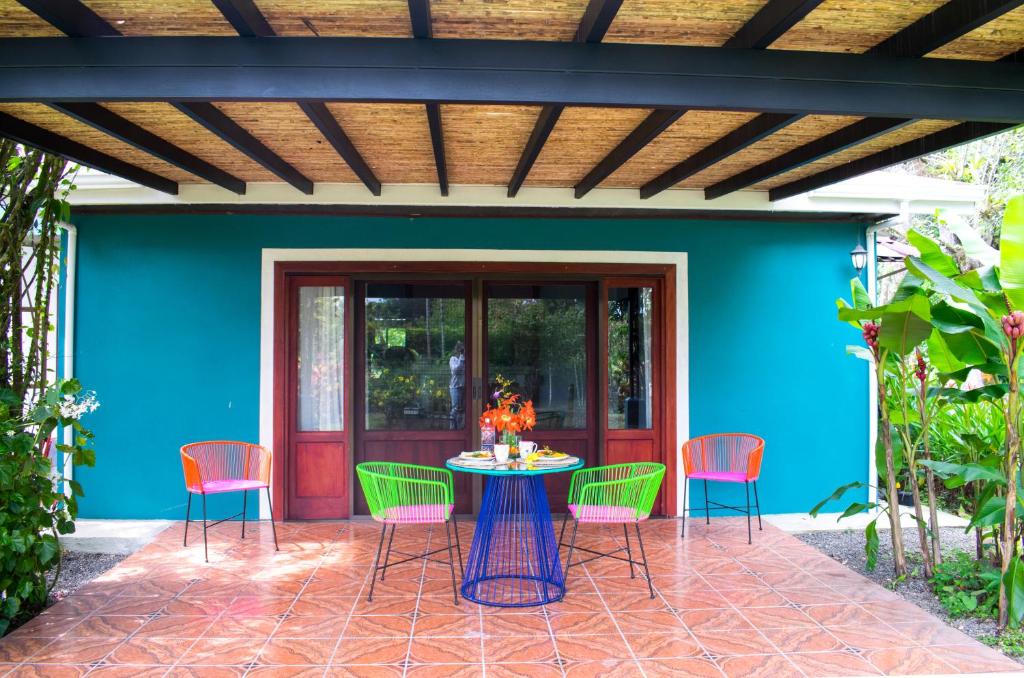 Zahrada ubytování Casa Yami Lodge