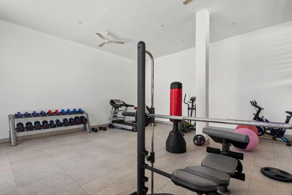 Fitness centrum a/nebo fitness zařízení v ubytování Iririki Island Resort & Spa