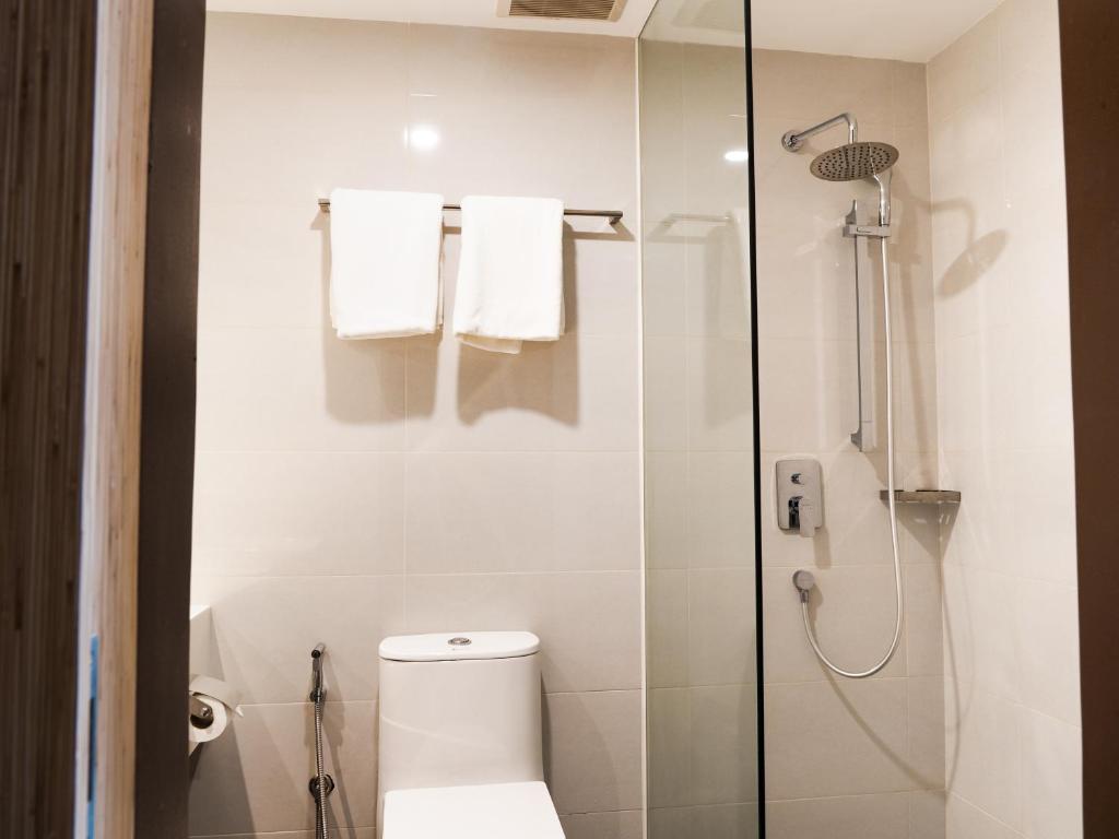 Koupelna v ubytování Starus Hotel Bukit Bintang