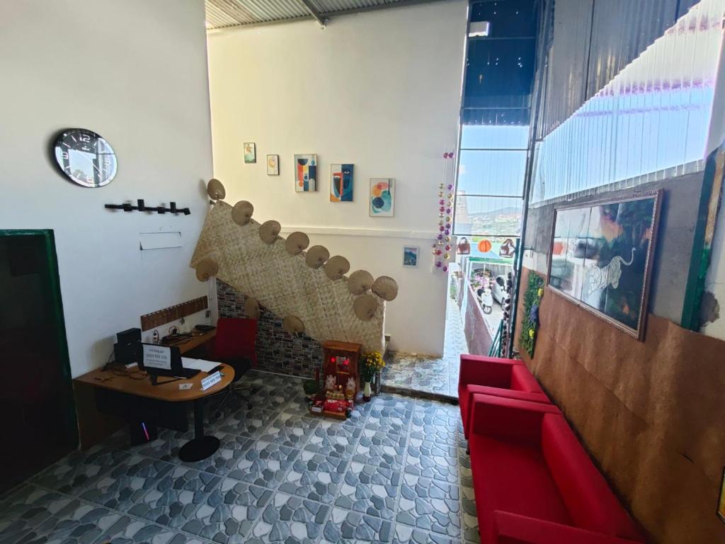 Posezení v ubytování Alex Home Đà Lạt