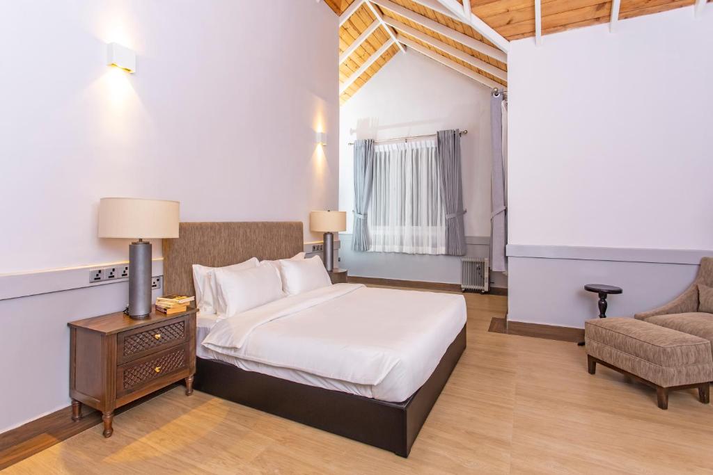 Postel nebo postele na pokoji v ubytování W15 Glenfall Nuwara Eliya
