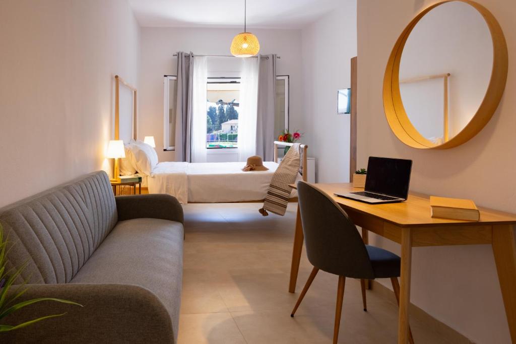 Posezení v ubytování Hotel Bretagne