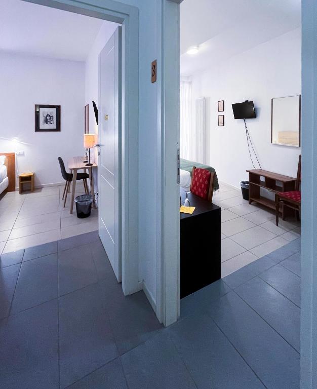 TV a/nebo společenská místnost v ubytování B&B Ponte Manin