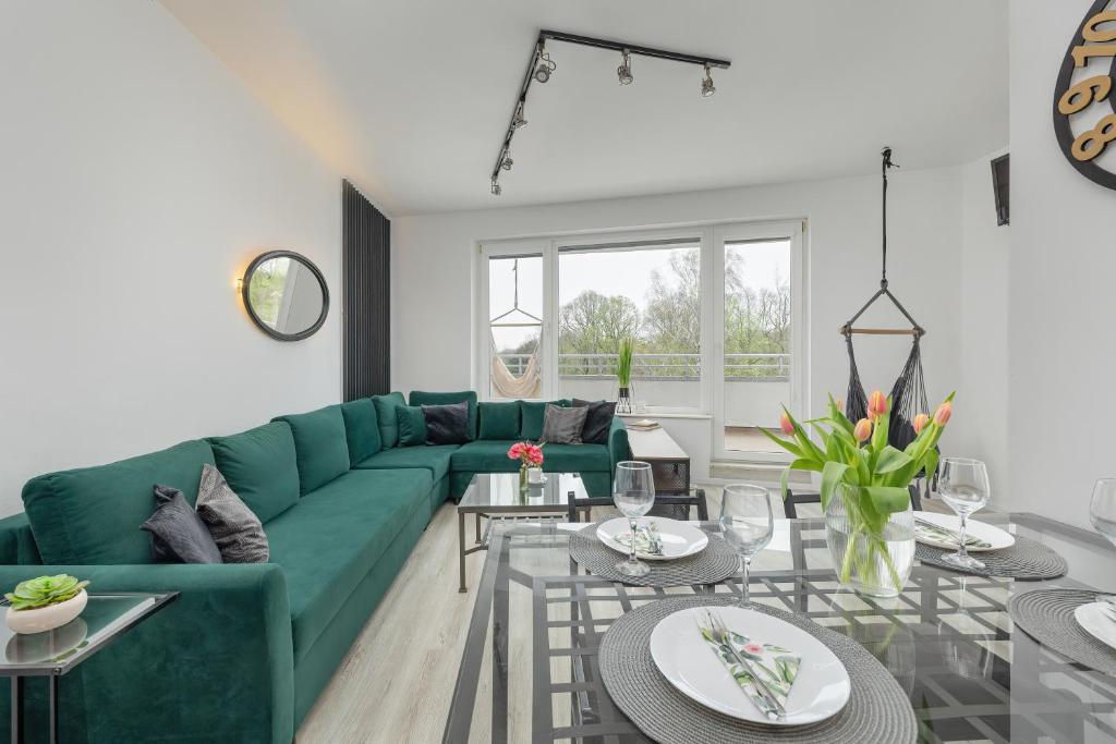 Posedenie v ubytovaní Etna Apartments Kołobrzeg by Noclegi Renters