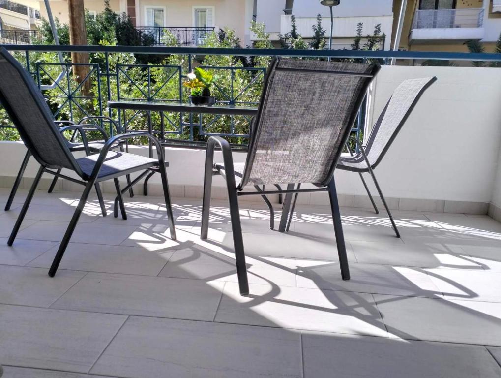 Balkón nebo terasa v ubytování NikhsHome