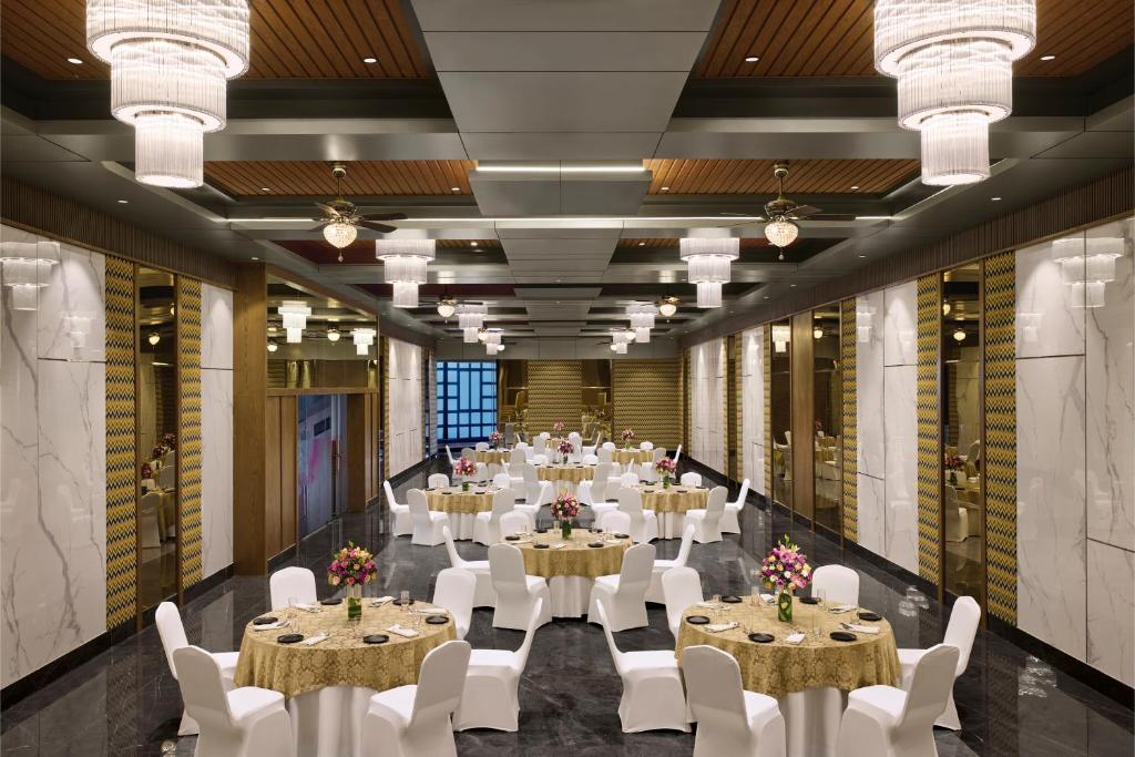 Restaurace v ubytování Ginger Ahmedabad Changodar