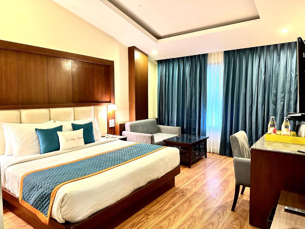 Voodi või voodid majutusasutuse Zone Connect by The Park Mussoorie toas