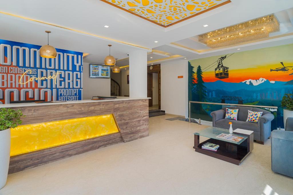 Istumisnurk majutusasutuses Zone Connect by The Park Mussoorie