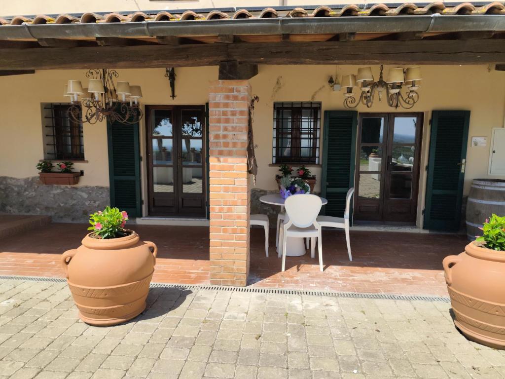 Balkon lub taras w obiekcie Agriturismo - Collina Toscana Resort