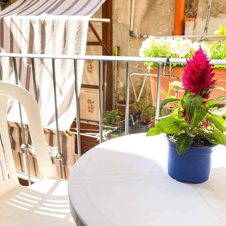Balkon lub taras w obiekcie Rocca&Torre Houses