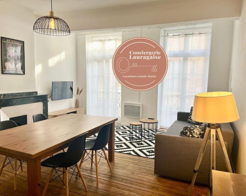Posezení v ubytování Appartement Victor Hugo - balcon