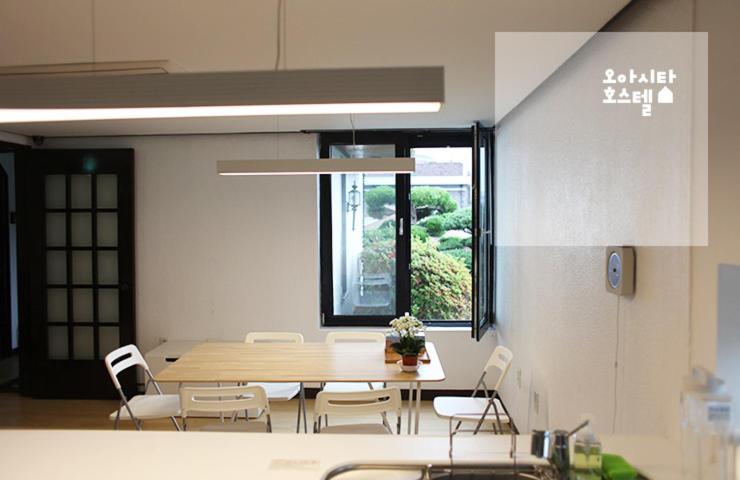 Posezení v ubytování Oasita Hostel