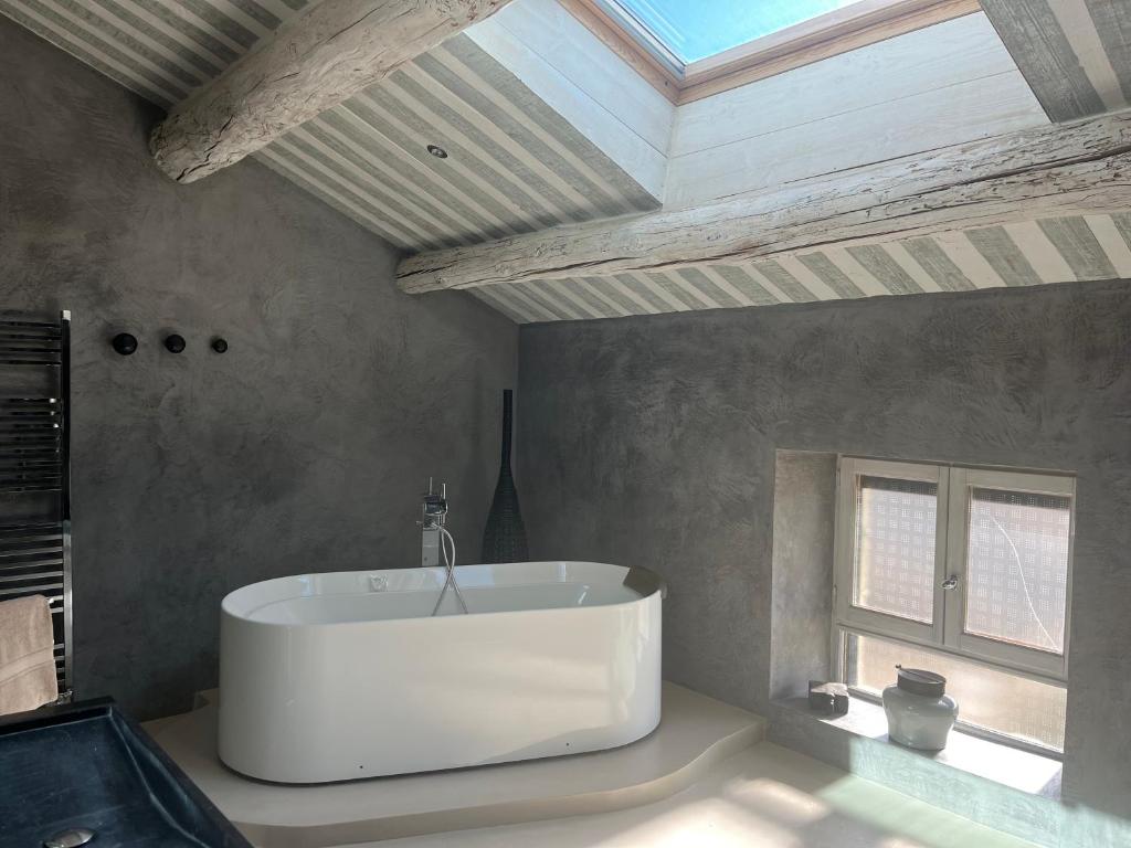 Koupelna v ubytování Maison en Provence
