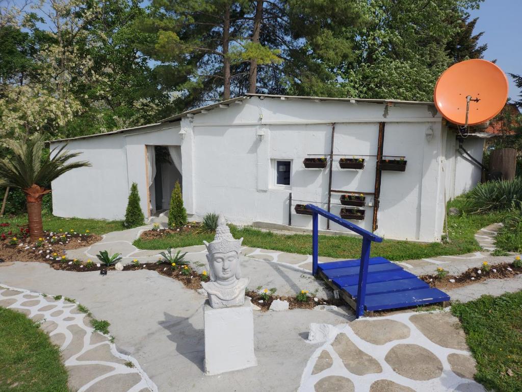 Zahrada ubytování Spa center Apartment Belgrad