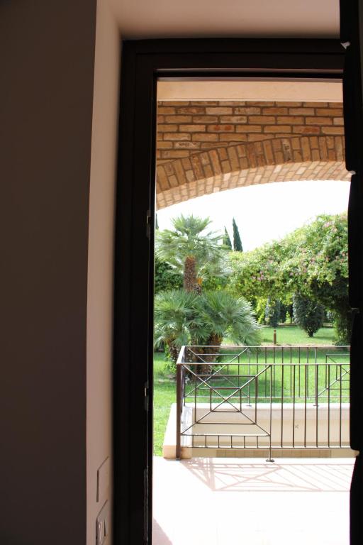 Balkón nebo terasa v ubytování Masseria Pietrafitta