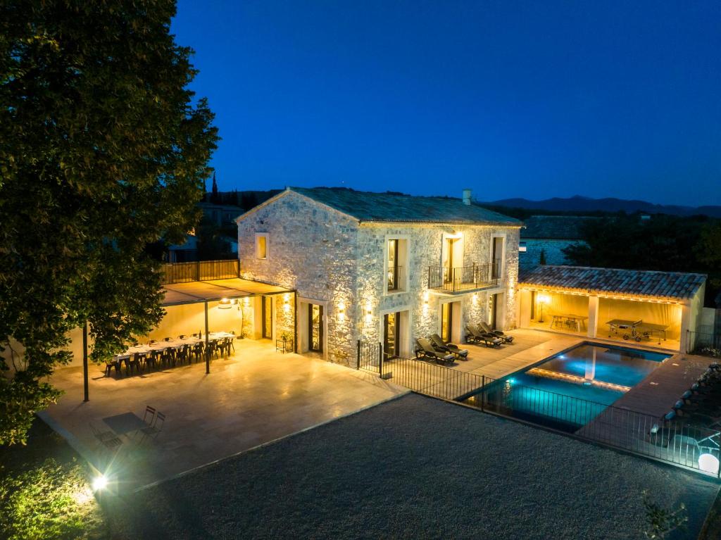 Πισίνα στο ή κοντά στο LA BASTIDE 5 étoiles Spa Saint Quenin Vaison - Pisicine - Jacuzzi Hammam MONT VENTOUX PROVENCE