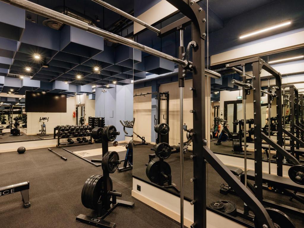 Fitness centrum a/nebo fitness zařízení v ubytování Stereo House by Larsen