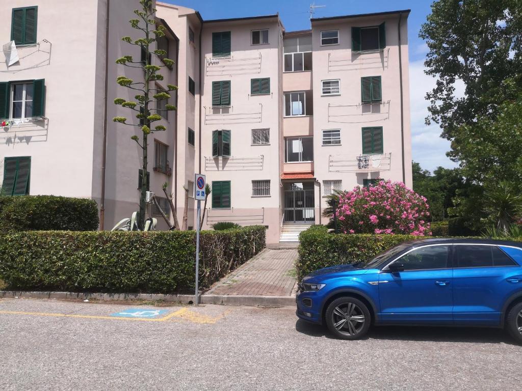 Budynek, w którym mieści się apartament