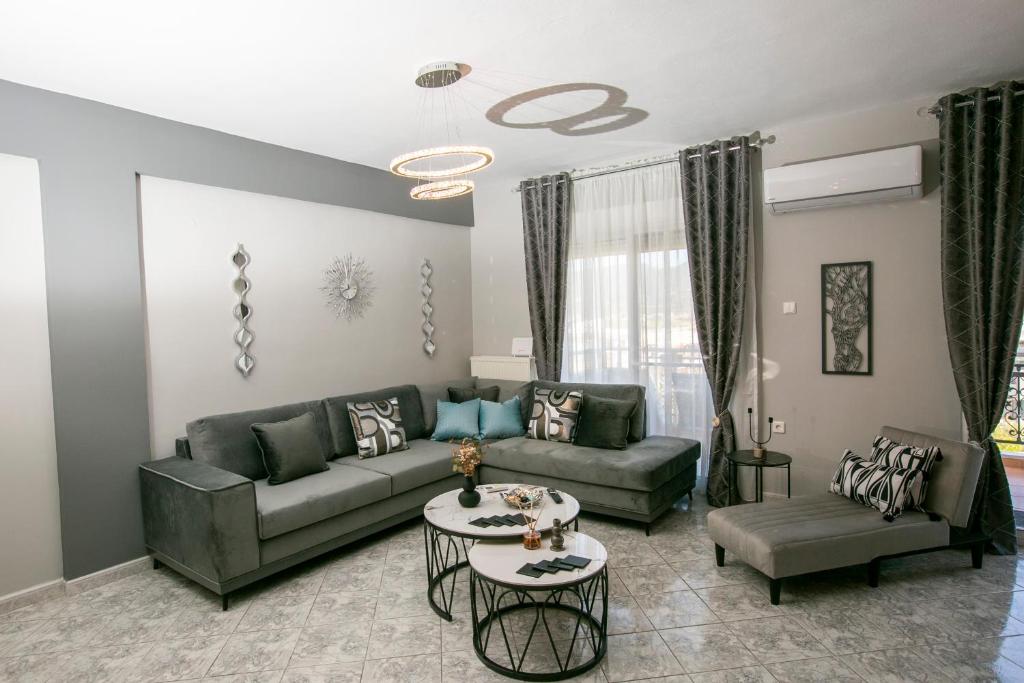 Et opholdsområde på Bay Maisonette