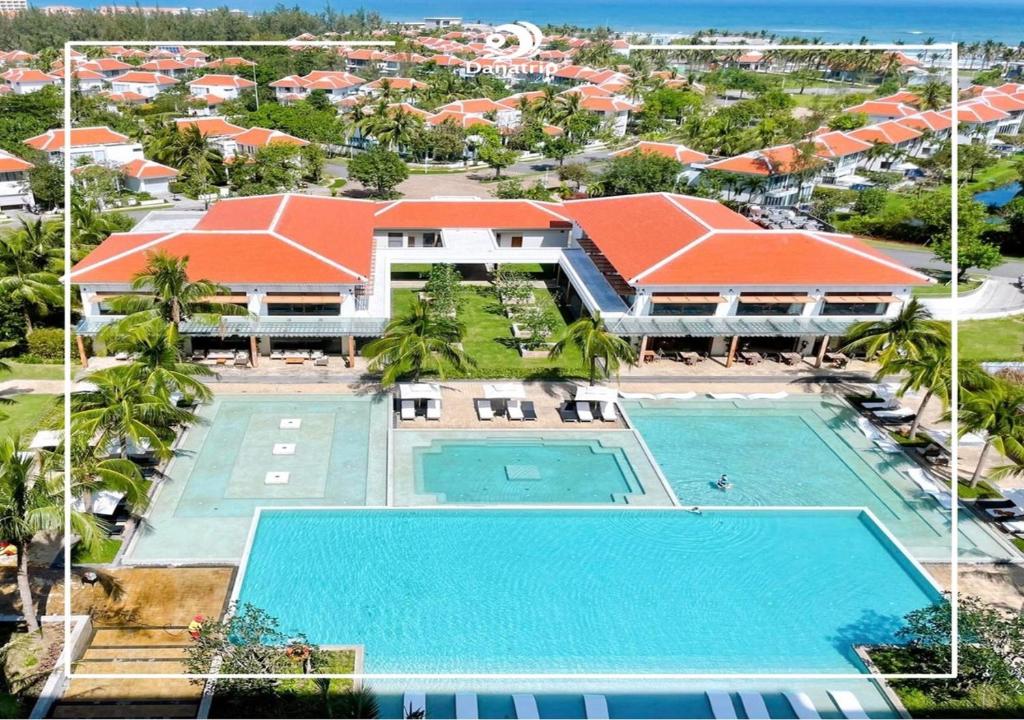 Bazén v ubytování Dreamy Beach Villas And Resort nebo v jeho okolí
