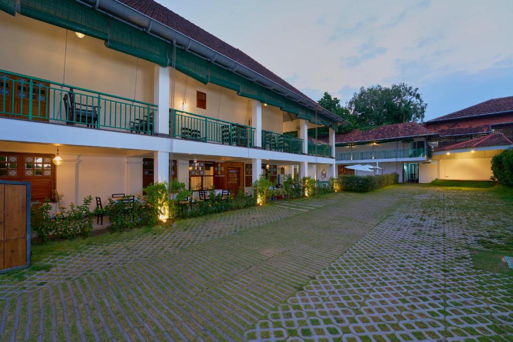 Budova, kde se hotel nachází