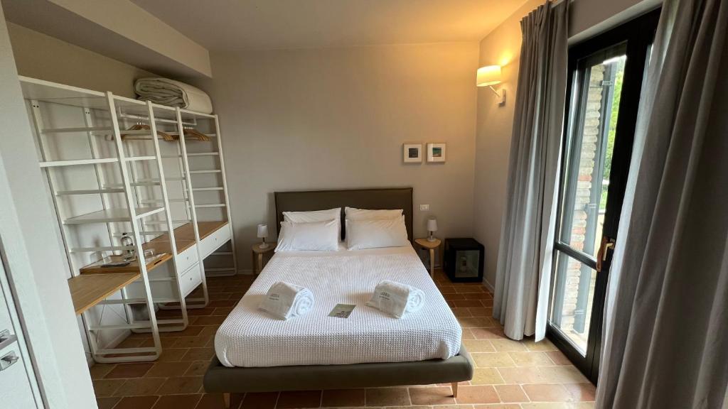 Posteľ alebo postele v izbe v ubytovaní Serra Country House