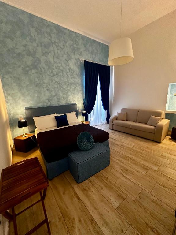 Posezení v ubytování B&B Sigò