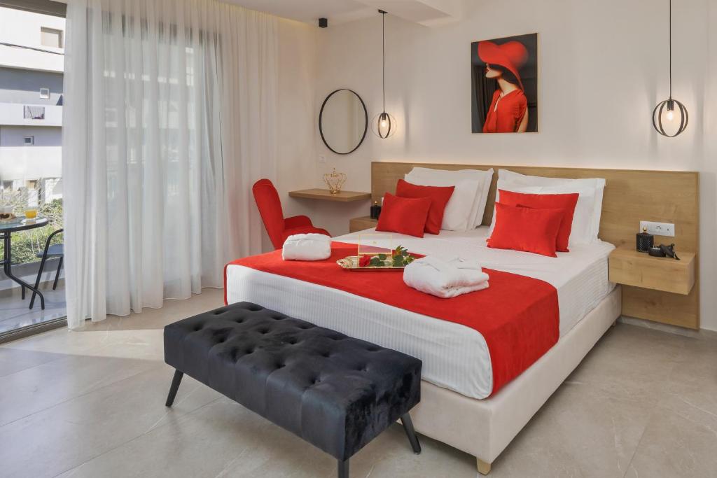 Postel nebo postele na pokoji v ubytování Marquise Residences by Estia