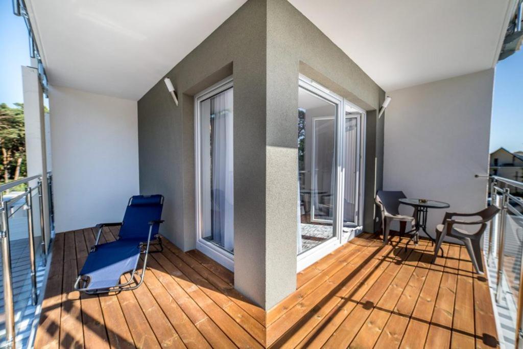 Balkón nebo terasa v ubytování WYDMA Resort Medi & SPA - Normobaria