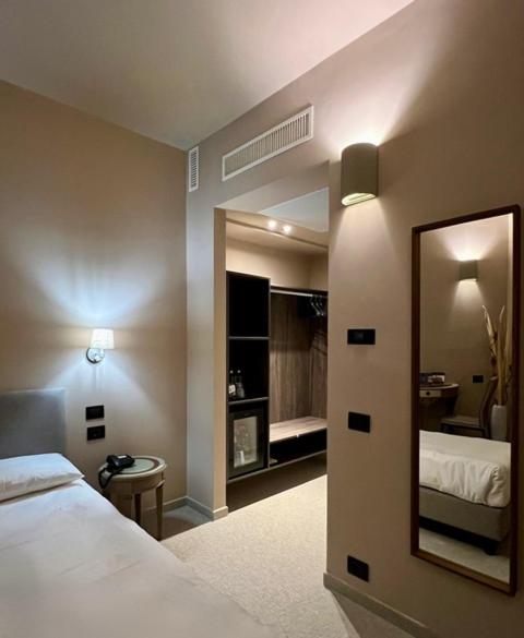 Postel nebo postele na pokoji v ubytování Hotel Motel Top