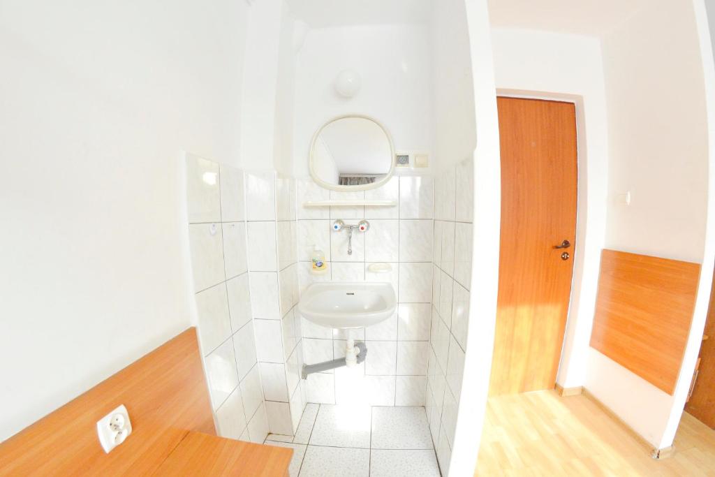 Koupelna v ubytování Twój Hostel Ruda Śląska