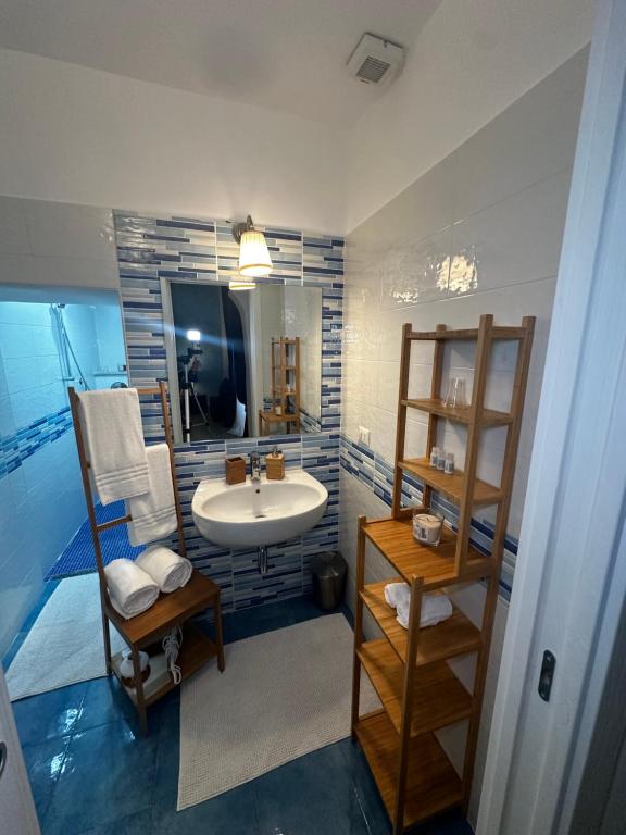 Posezení v ubytování B&B Sigò