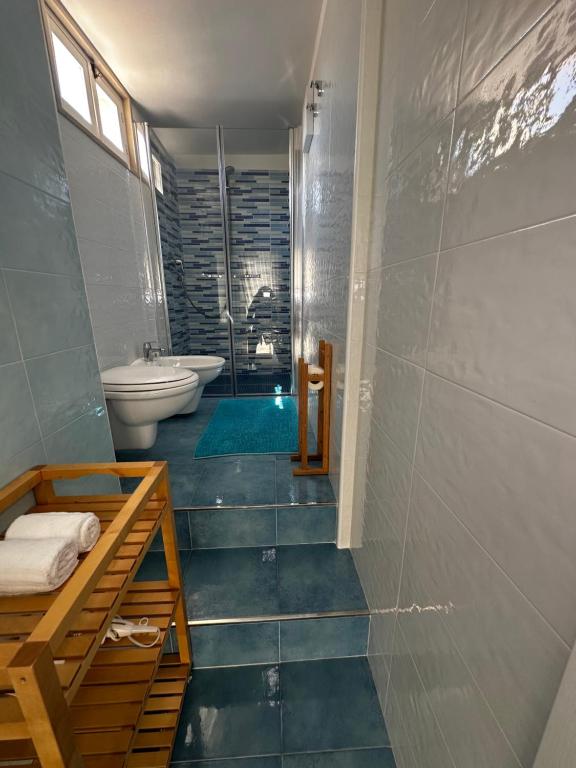 Koupelna v ubytování B&B Sigò