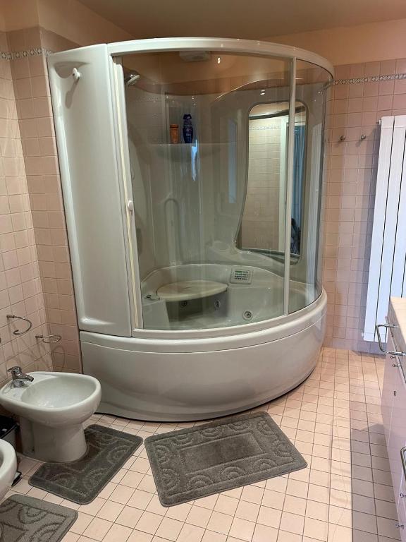 Kúpeľňa v ubytovaní Sana Luxury Apartment