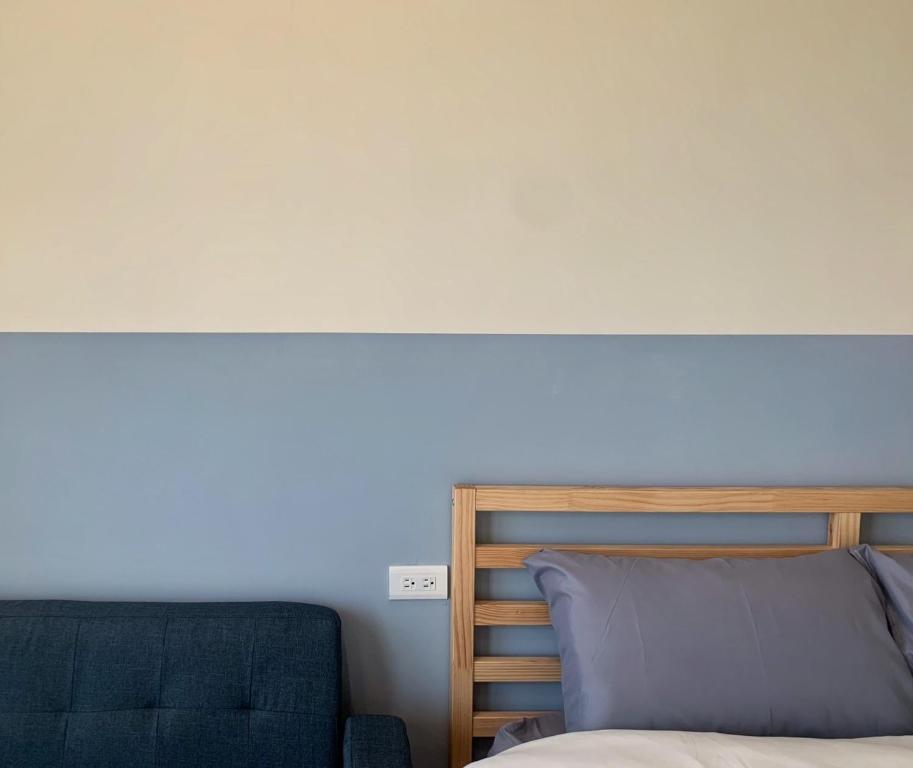 Postel nebo postele na pokoji v ubytování Fish Tears B&B